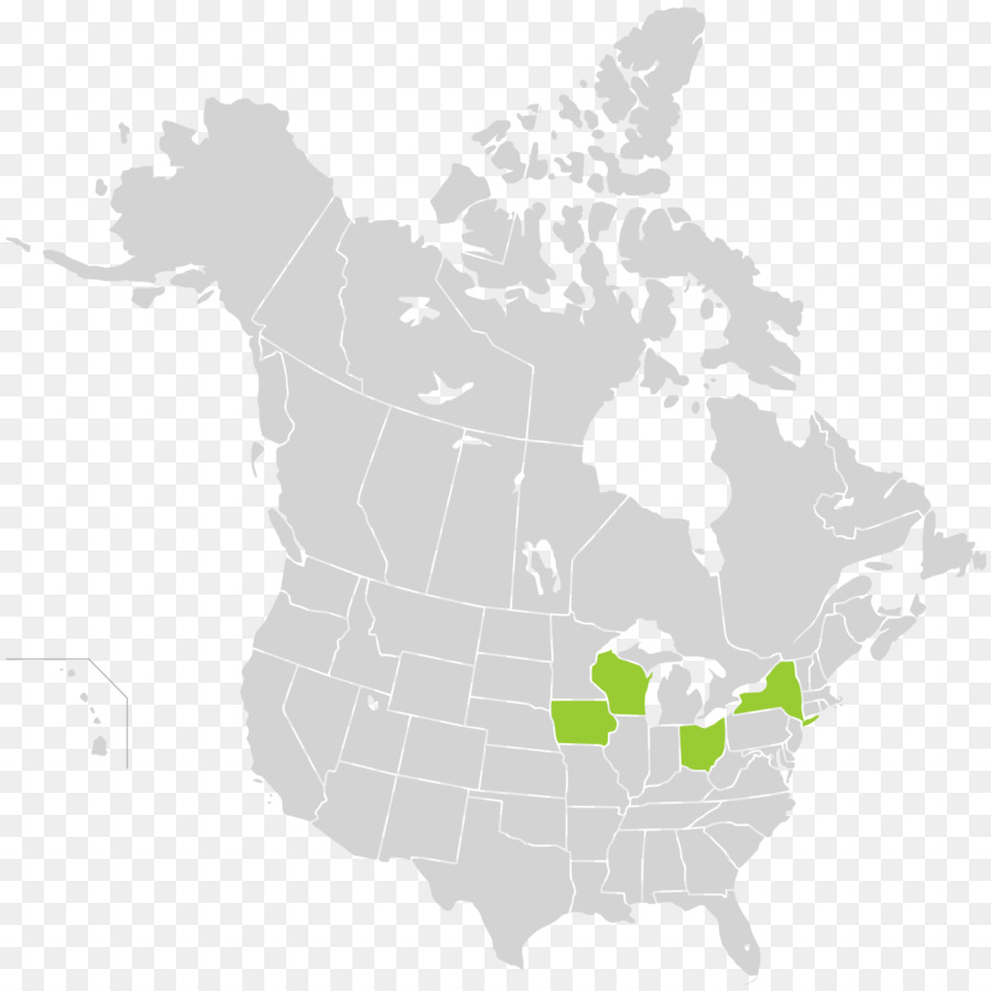 Mapa Do Canadá，Províncias PNG