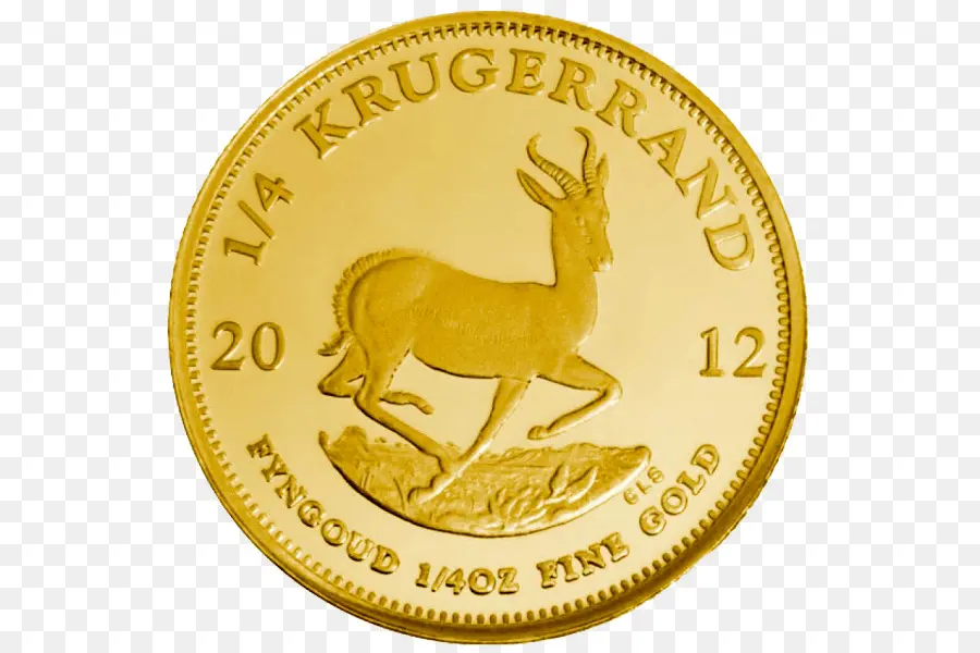 Moeda De Ouro，Krugerrand PNG