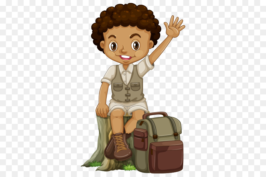 Menino Com Mochila，Mochila PNG