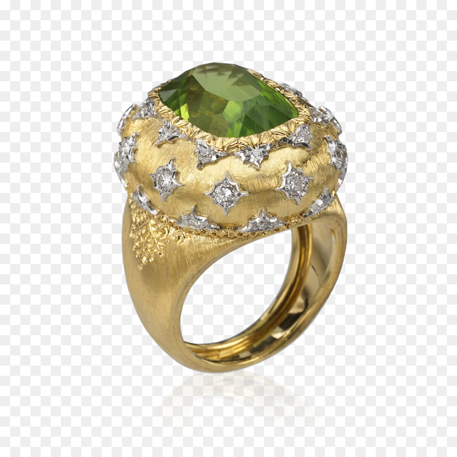 Anel De Diamante，Ouro PNG