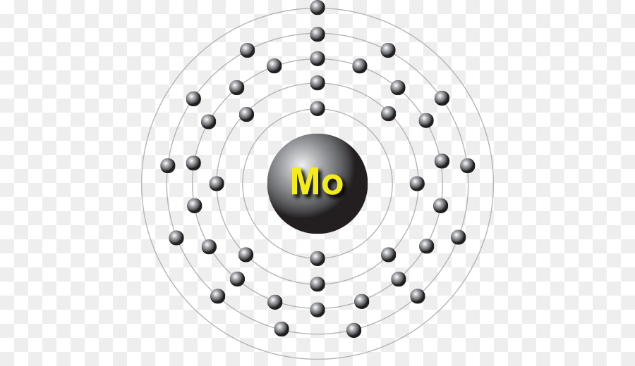 o modelo de bohr configuração eletrônica átomo png transparente grátis