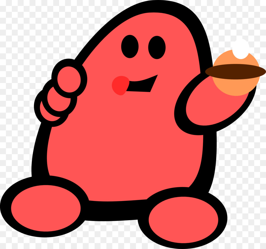 Personagem Vermelho，Torta PNG