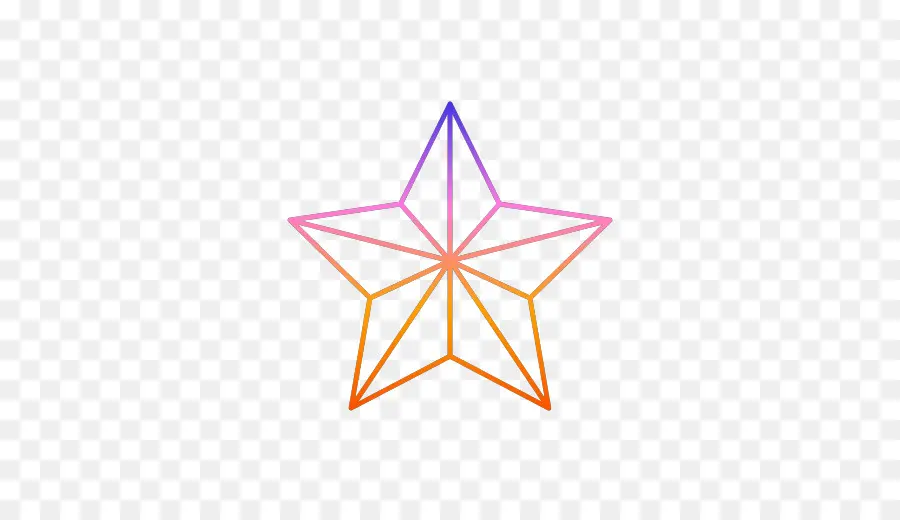 Estrela Arco íris，Colorido PNG