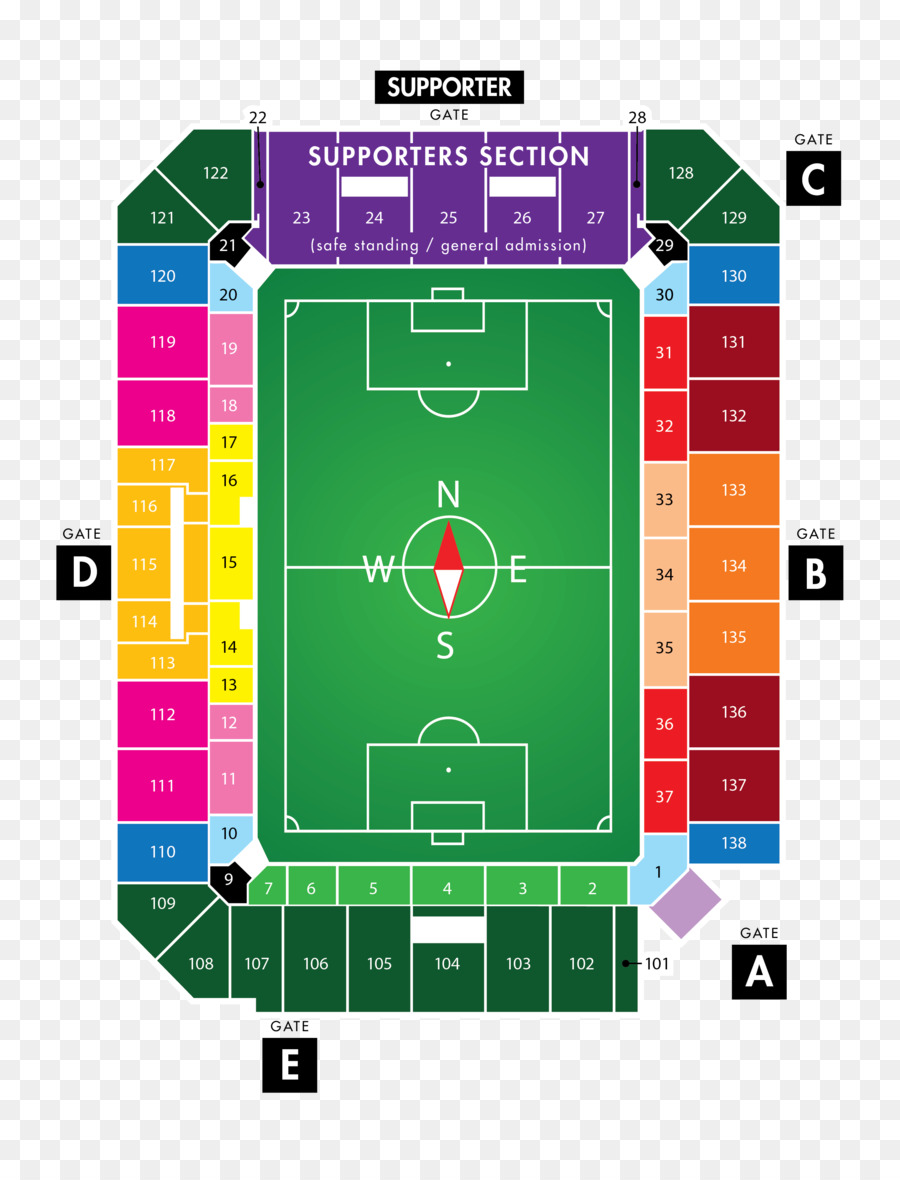 Acampamento Mundial Estádio，Espectro Estádio PNG