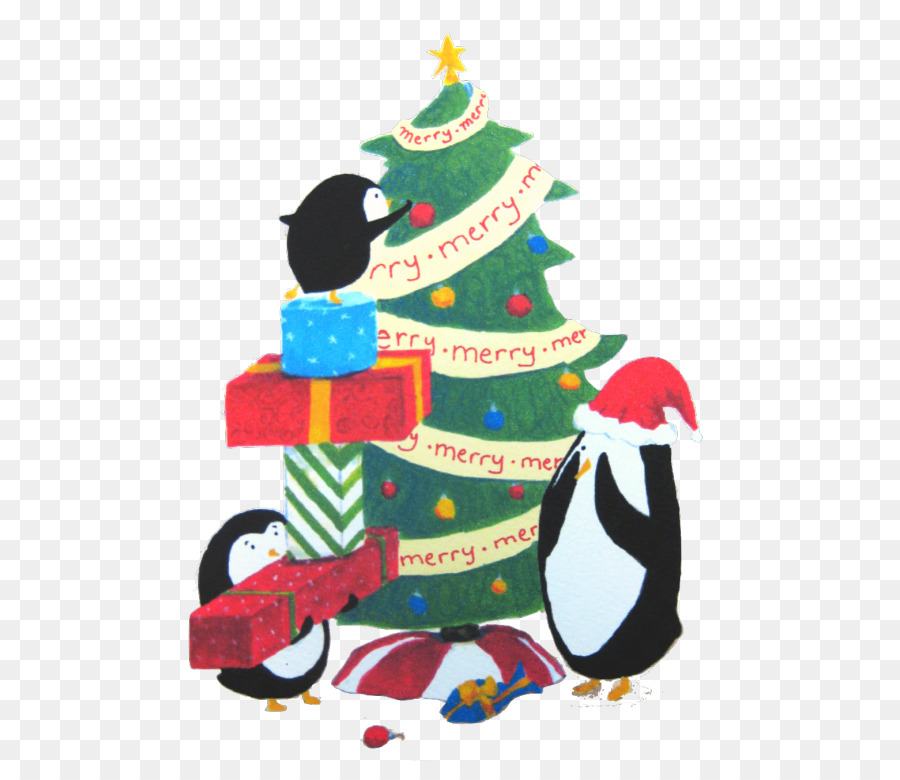 Penguin，Christmas Day PNG