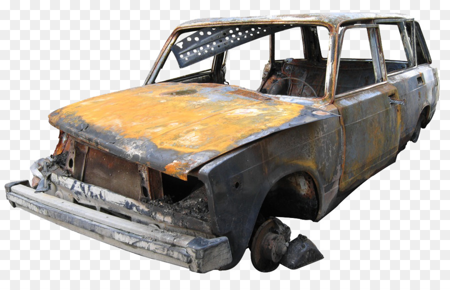 Carro Enferrujado，Velho PNG