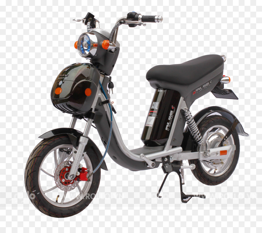 Scooter Elétrica，Azul PNG