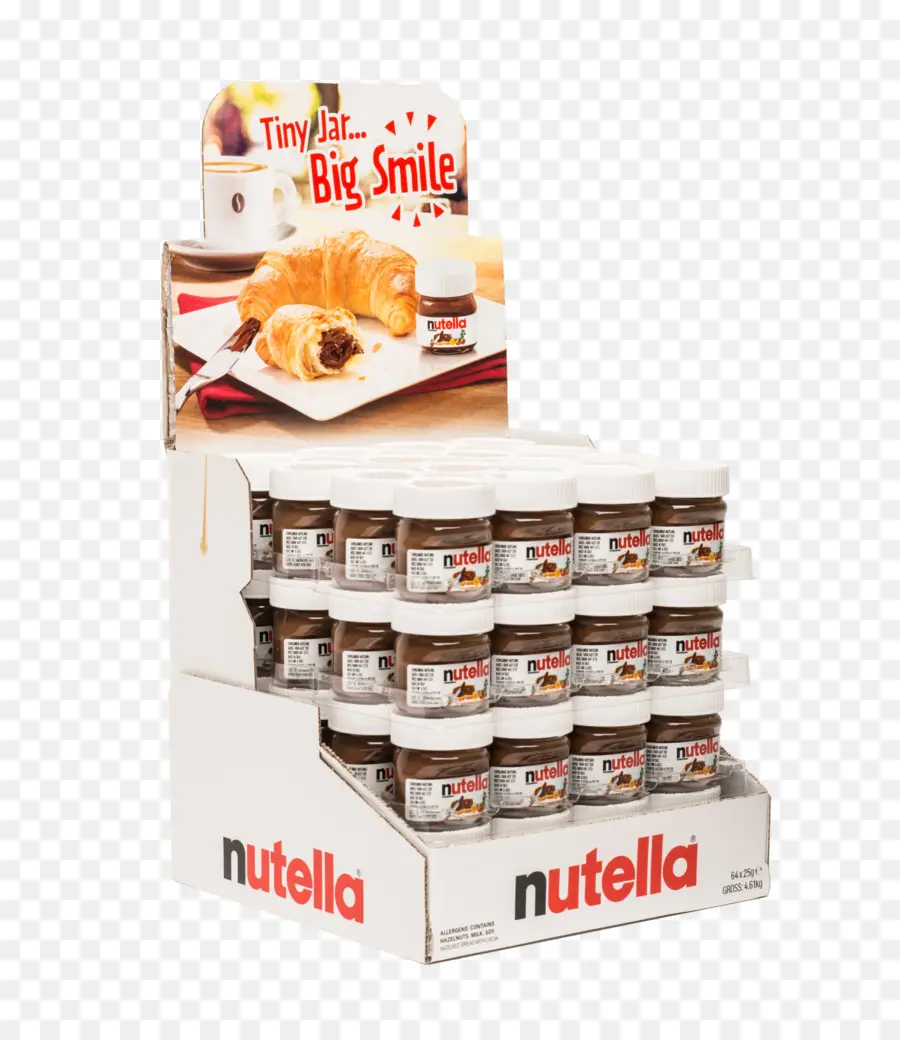 Potes De Nutella，Pasta De Chocolate PNG