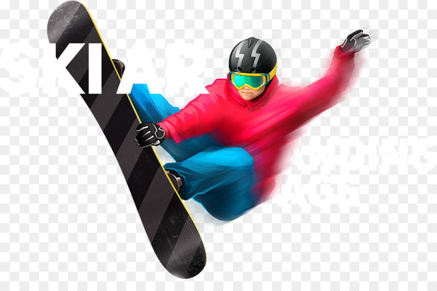 Snowboarder，Pulando PNG