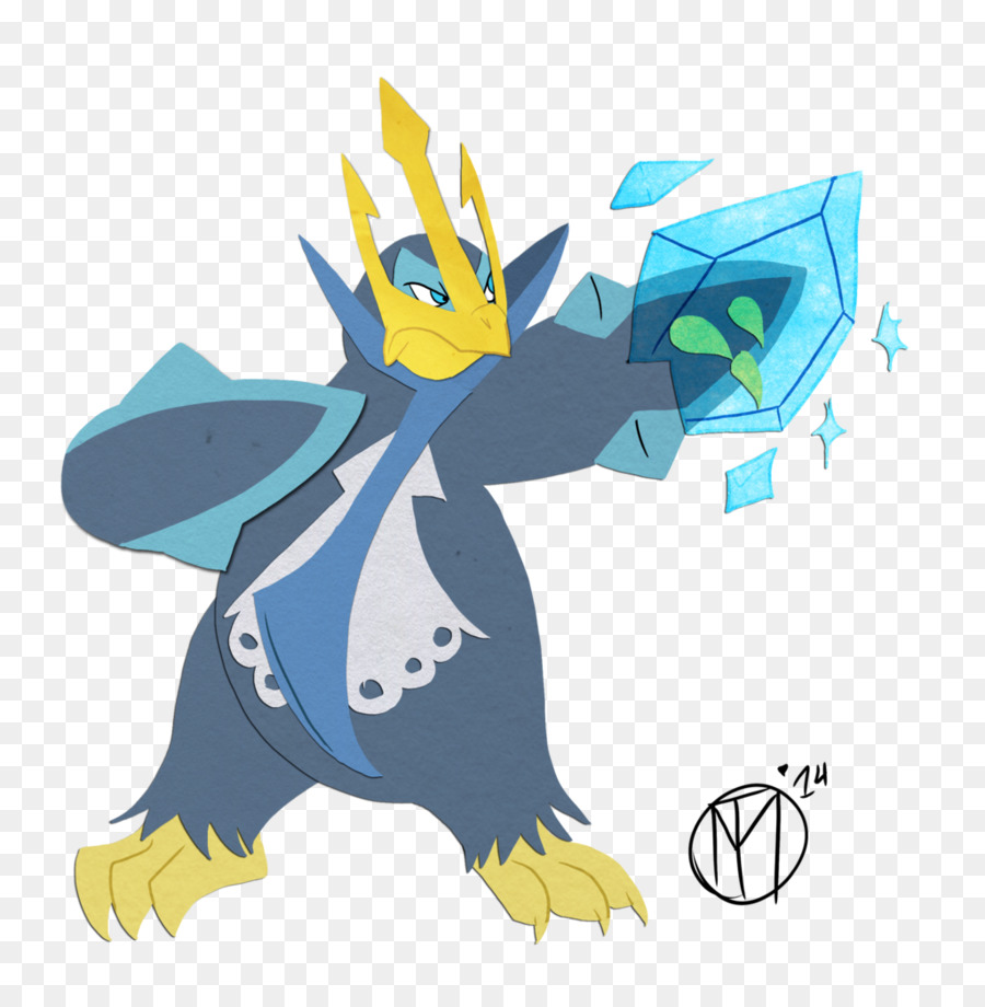 Empoleon，Fã De Arte PNG