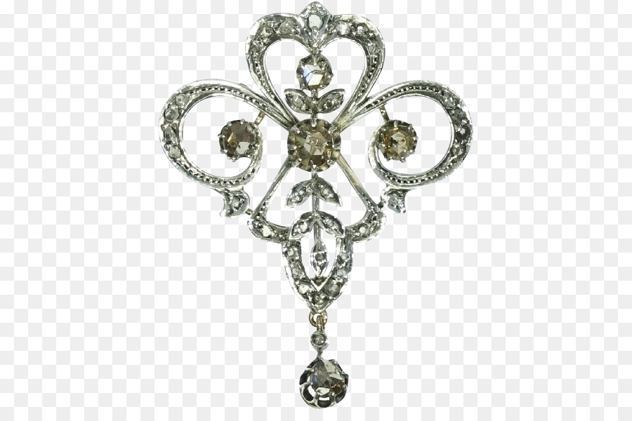 Broche，Diamond Cut PNG