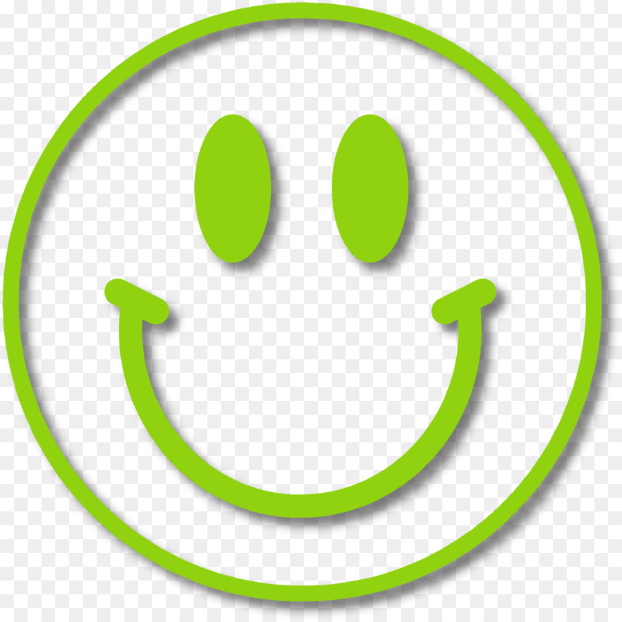 Cara Sorridente，Verde PNG