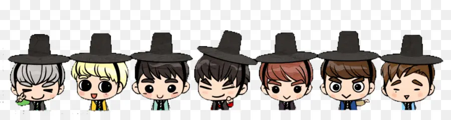 Personagens De Desenhos Animados，Chapéus PNG