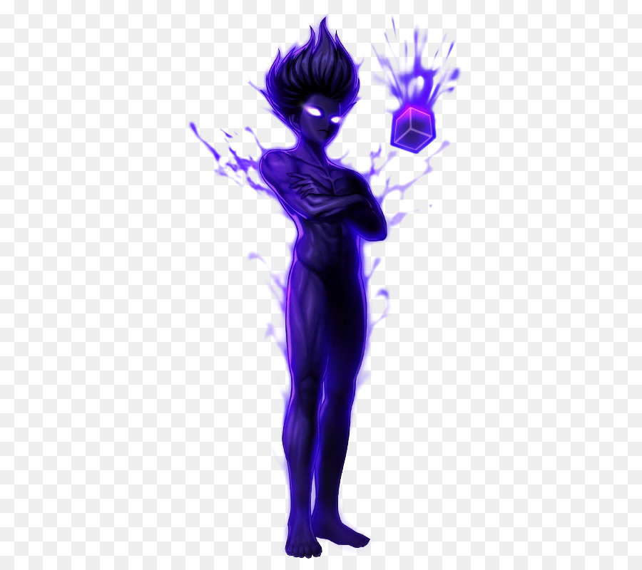 Personagem Roxo，Brilho PNG