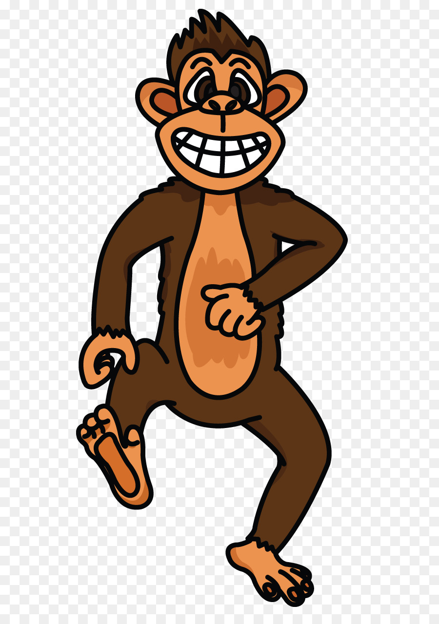 Chimpanzé，Desenho PNG
