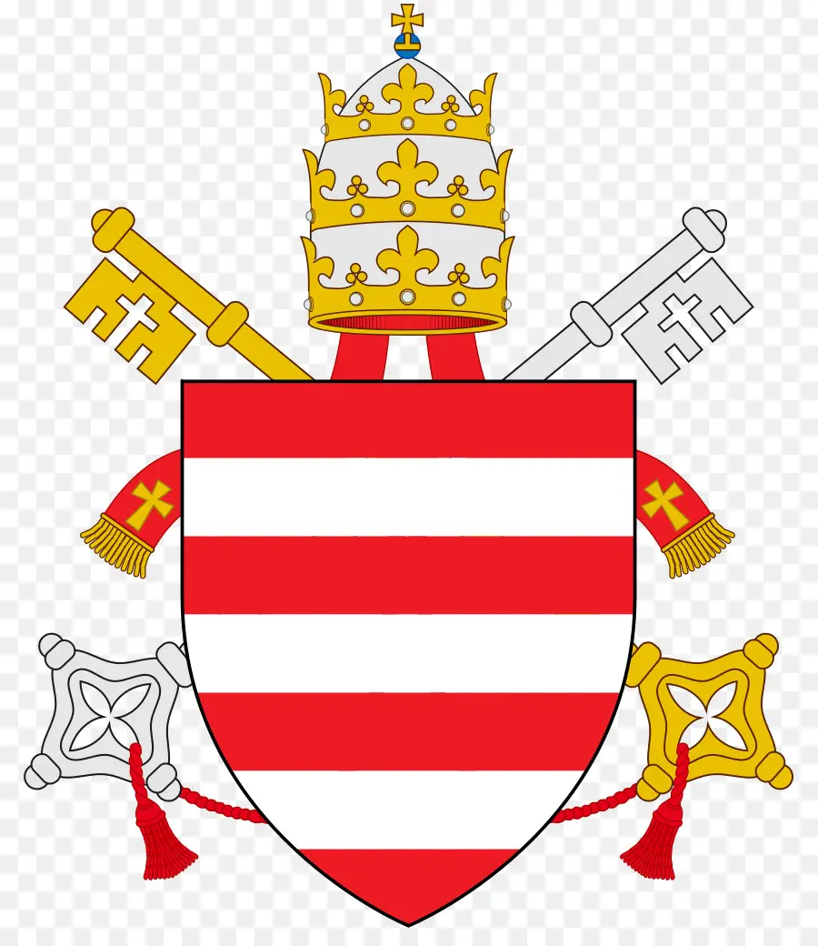 Brasão Papal，Vaticano PNG