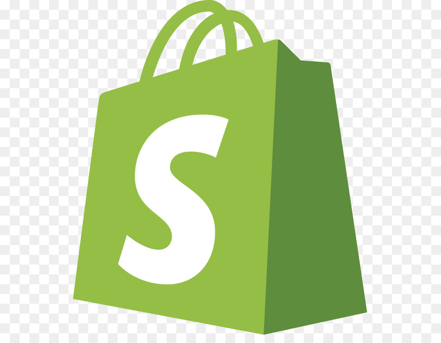 Sacola De Compras Verde，Shopify PNG