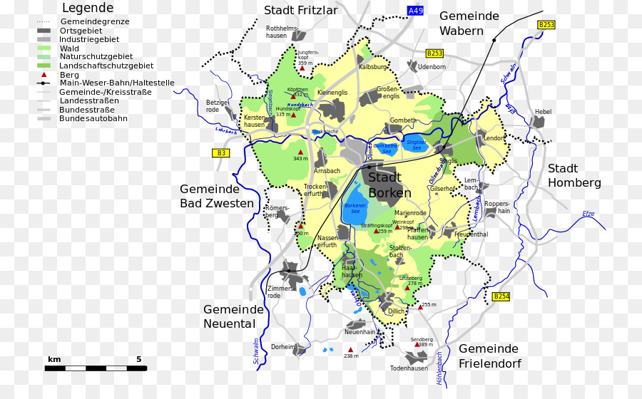 Mapa，Melsungen PNG