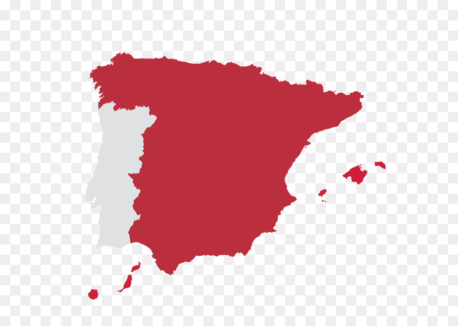 Espanha，Mapa PNG