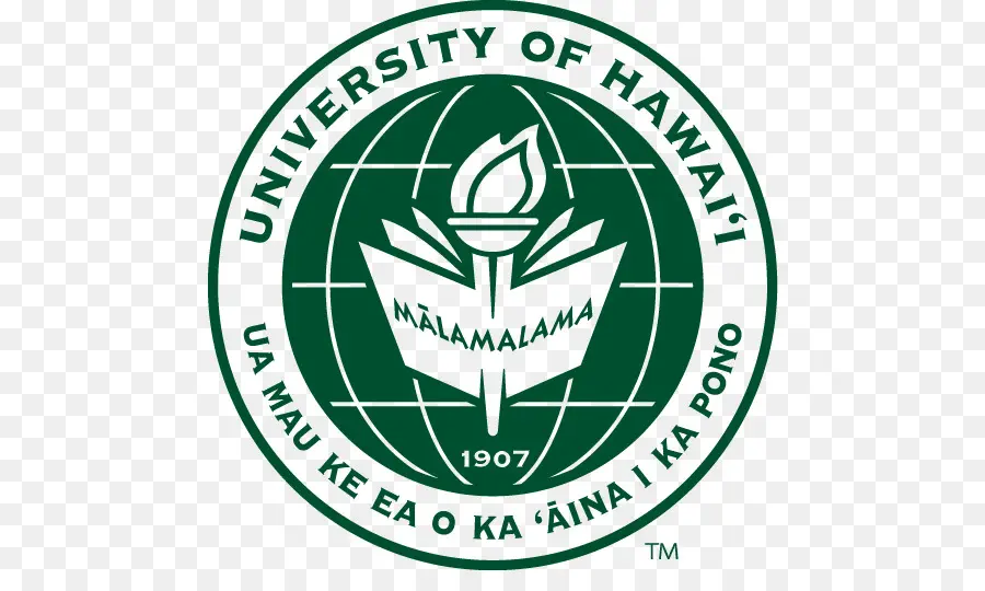 Universidade Do Havaí Logo，Educação PNG