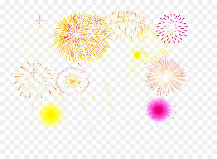 Fogos De Artifício，Ano Novo Chinês PNG