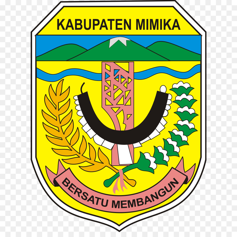 Kabupaten Mimika，Emblema PNG