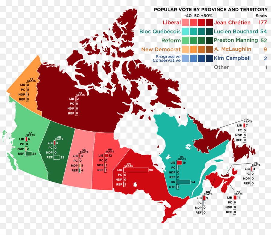 Mapa，Canadá PNG