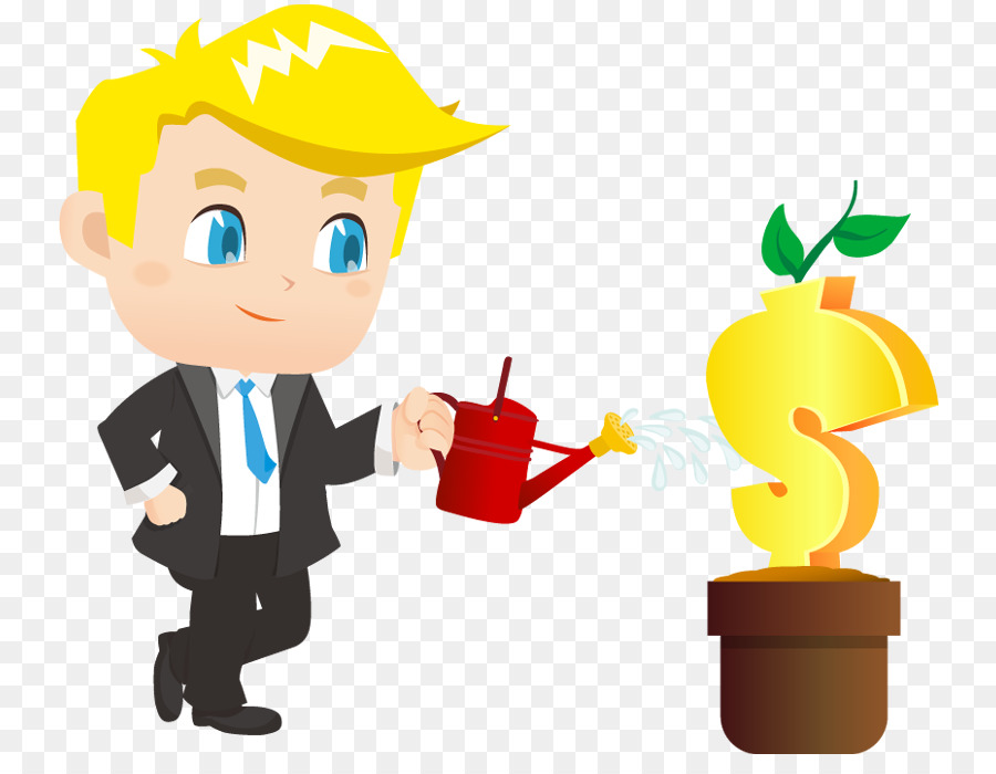 Empresário，Cartoon PNG