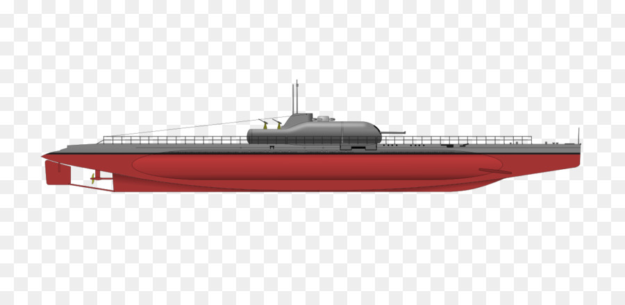 Submarine，Francês Submarino Surcouf PNG