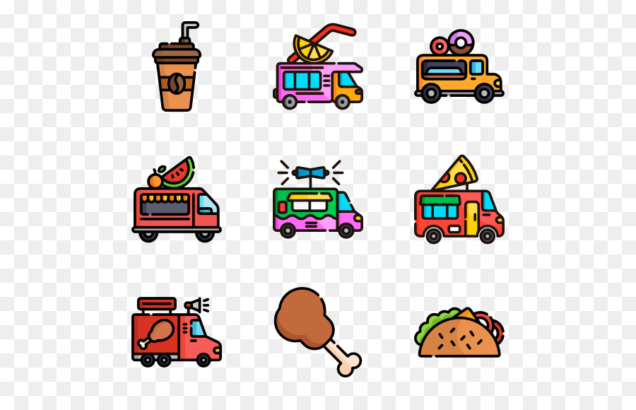ícones Do Computador，Caminhão De Alimentos PNG