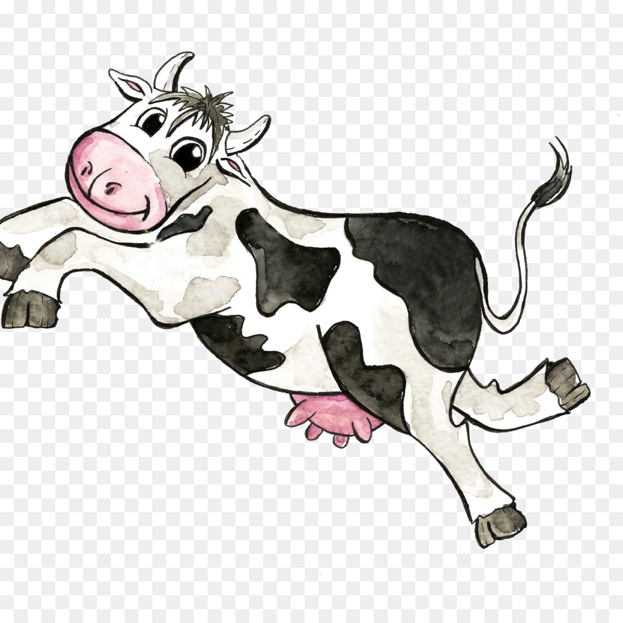 Vaca De Desenho Animado，Fazenda PNG