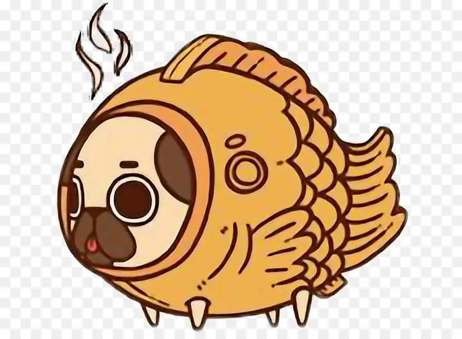 Peixe Pug，Cachorro PNG