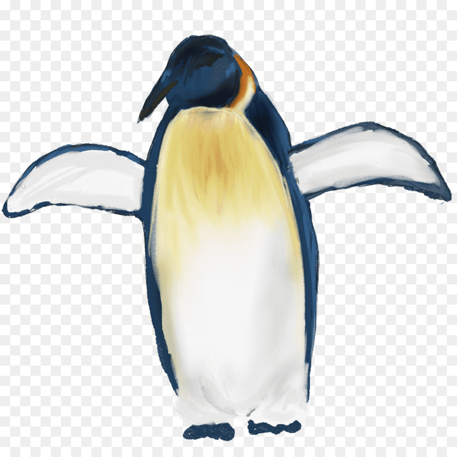 Penguin，Pinguim Rei PNG