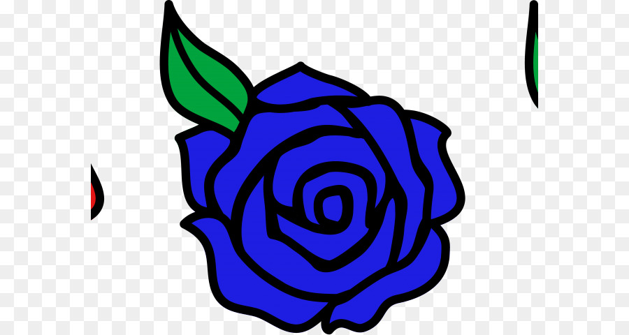 Rosa Azul，Desenho PNG