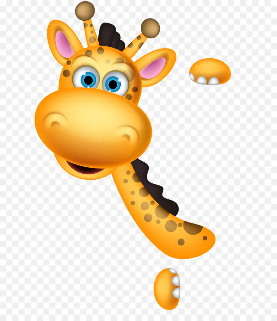 Girafa，Desenho Animado PNG