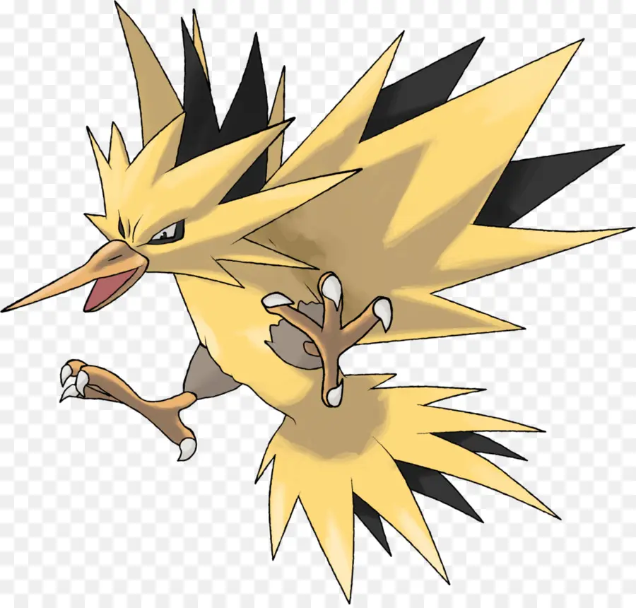 Zapdos，Elétrico PNG