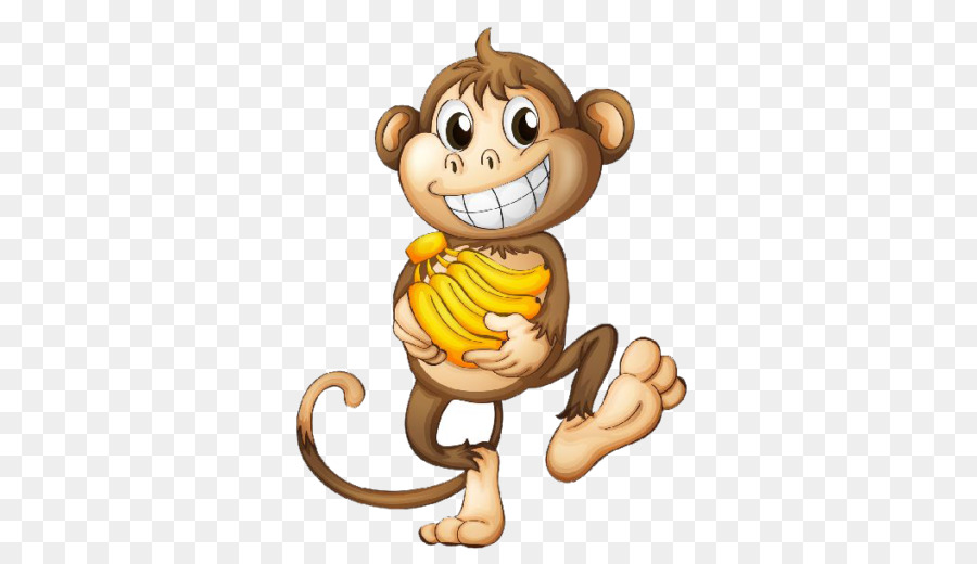 Banana，Macaco PNG