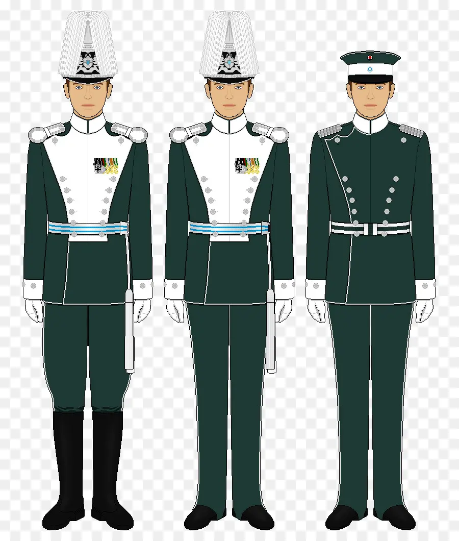 Soldados Uniformizados，Militares PNG