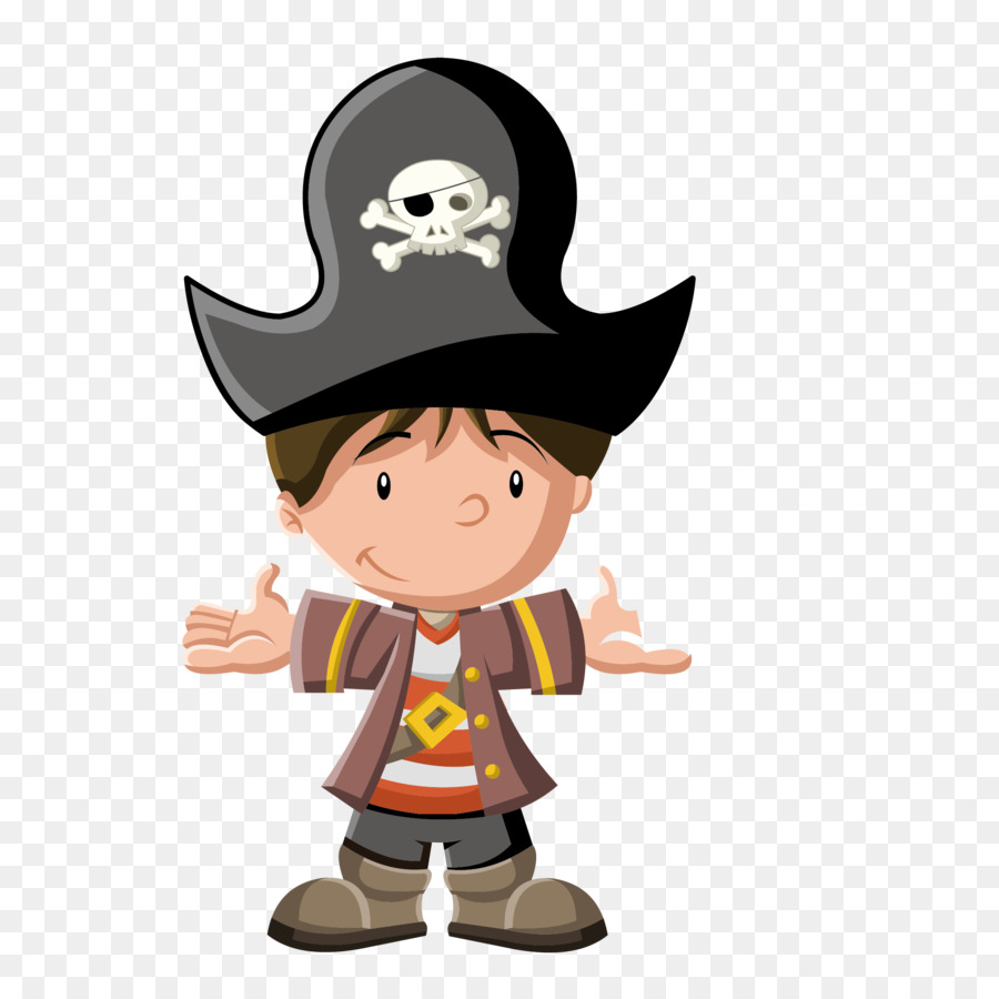 Menino Pirata，Chapéu PNG