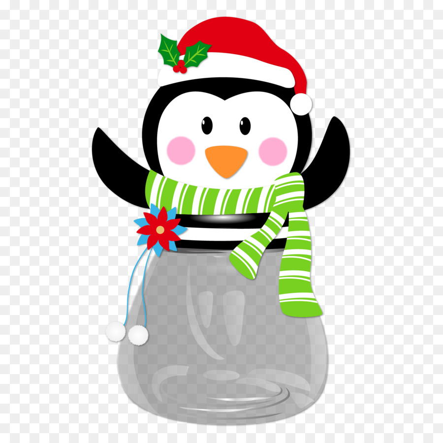 Penguin，Christmas Day PNG