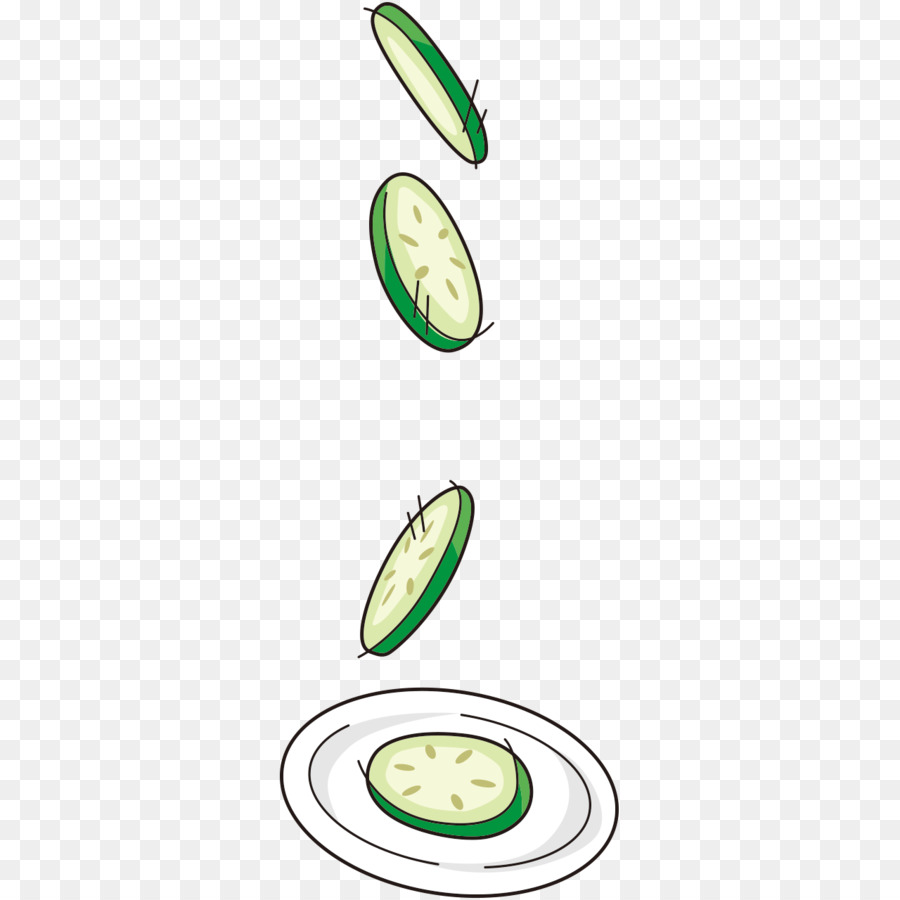 Corte O Pepino，Designer PNG