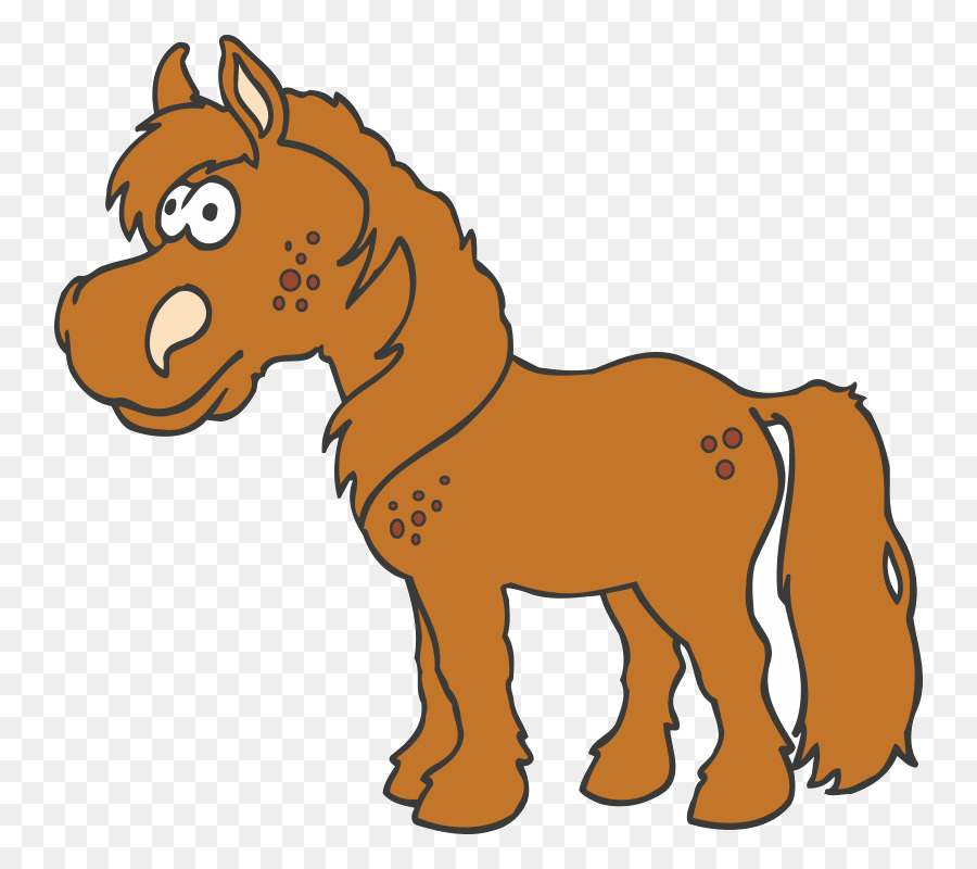 Cavalo De Desenho Animado，Engraçado PNG