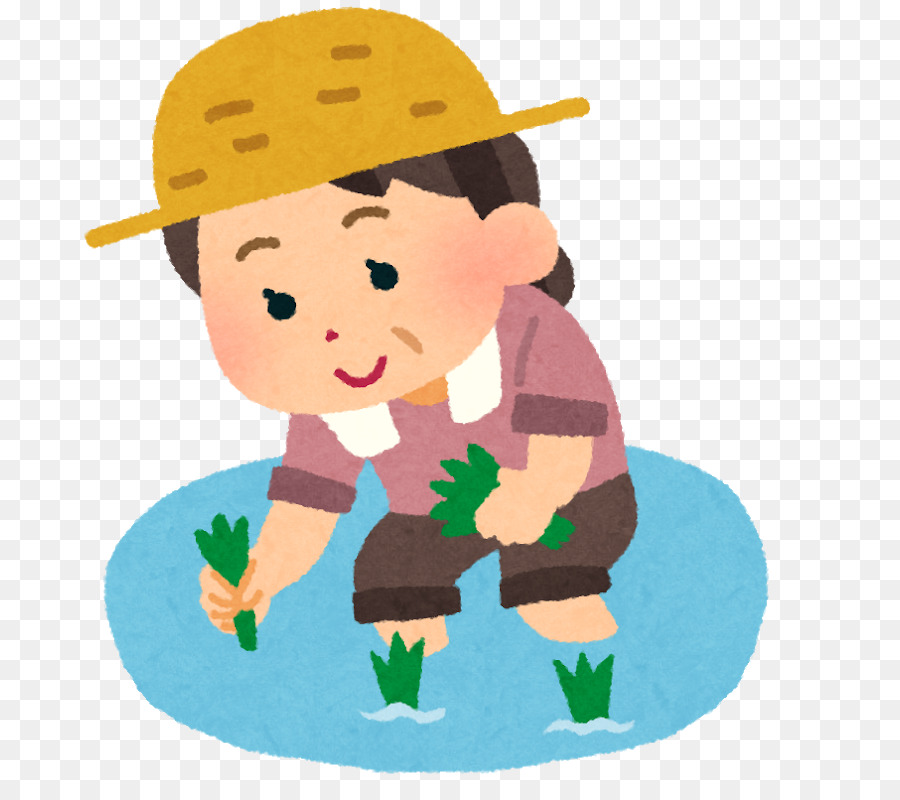 Agricultor，Plantando PNG