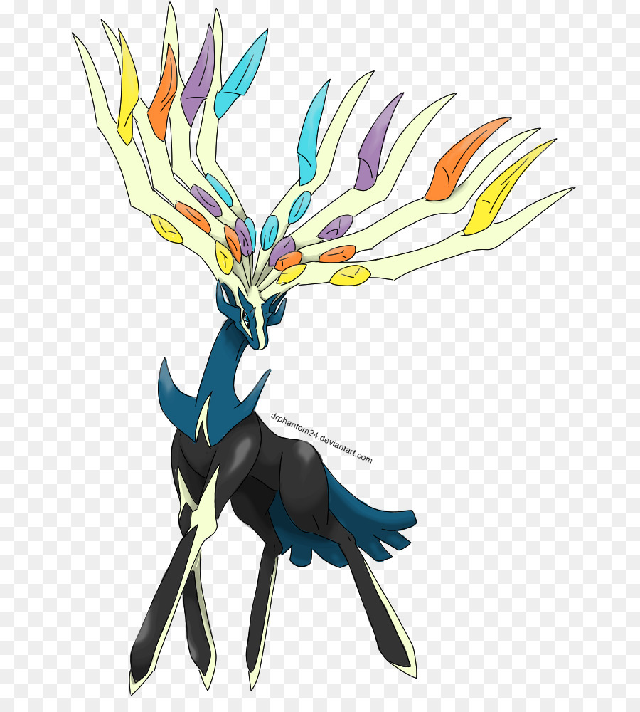 Xerneas，Pokémon PNG