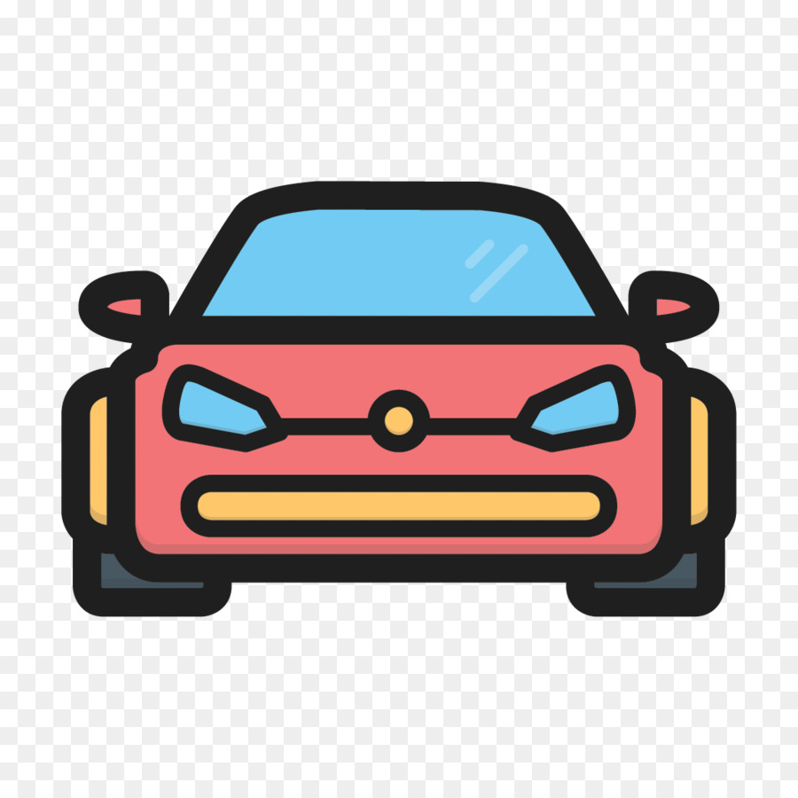 Carro Vermelho Dos Desenhos Animados，Veículo PNG