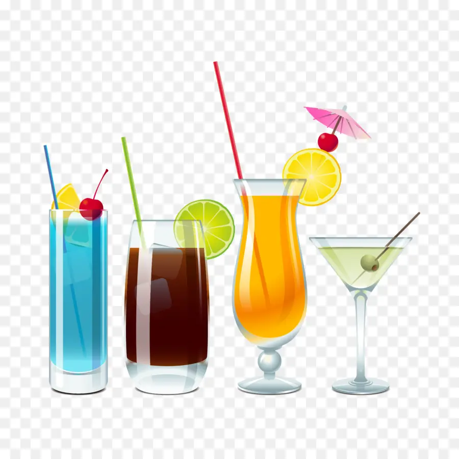 Cocktail，Bebidas Com Gás PNG