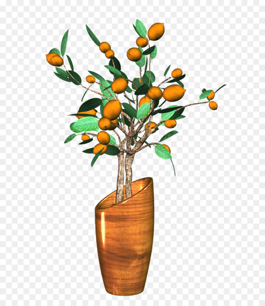 Flowerpot，Ramo PNG