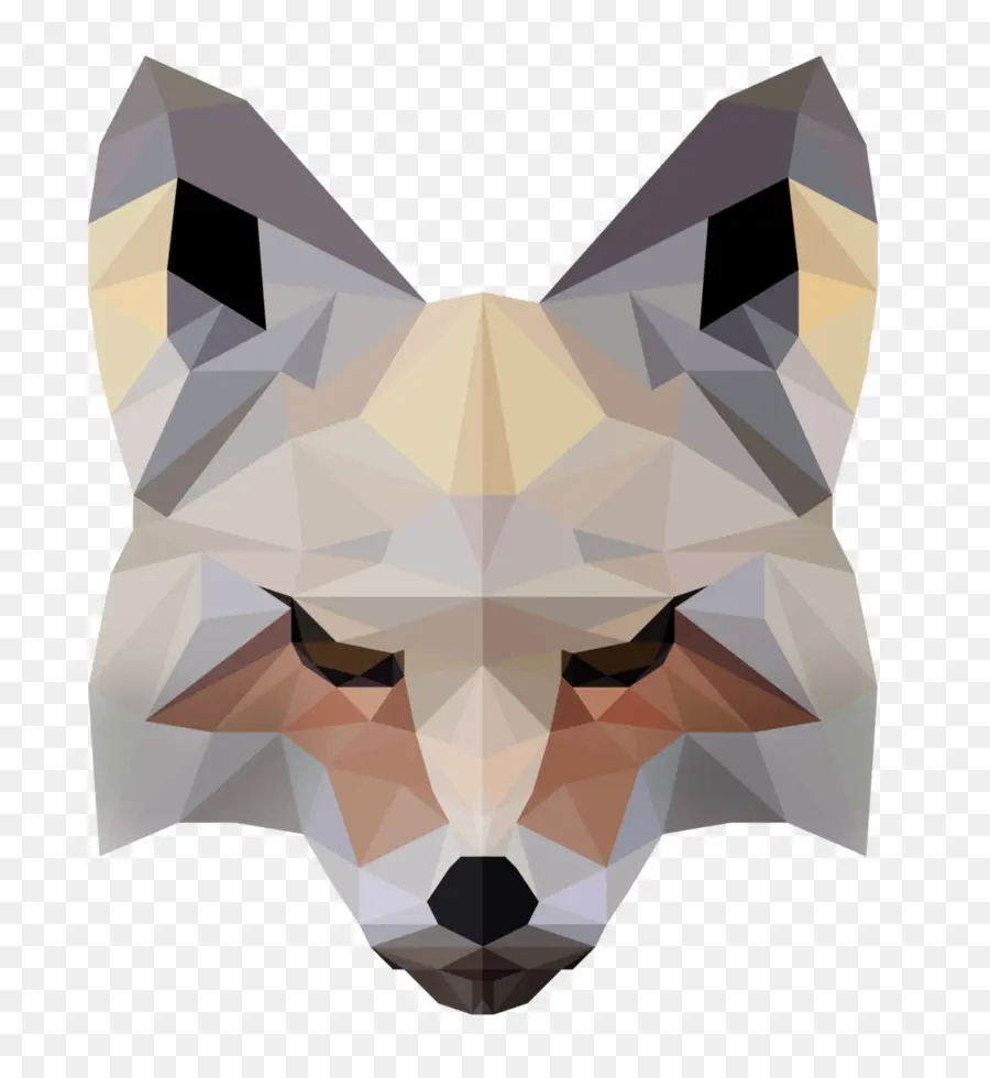 Low Poly，Fox PNG