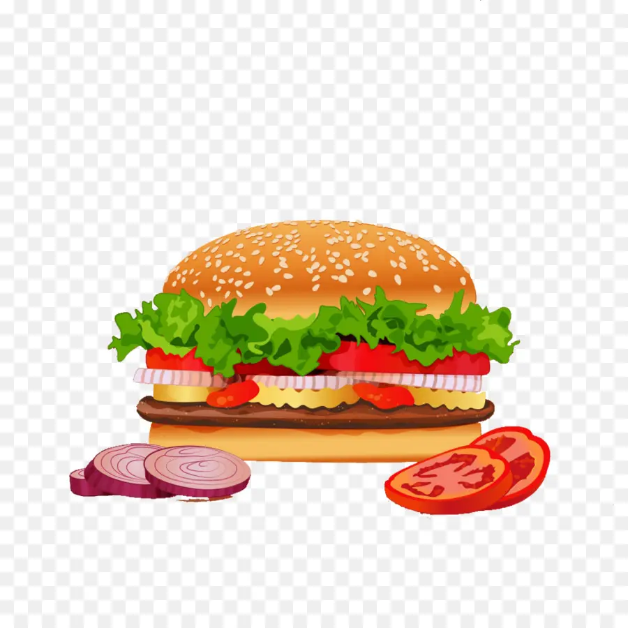 Hamburger，Flyer PNG