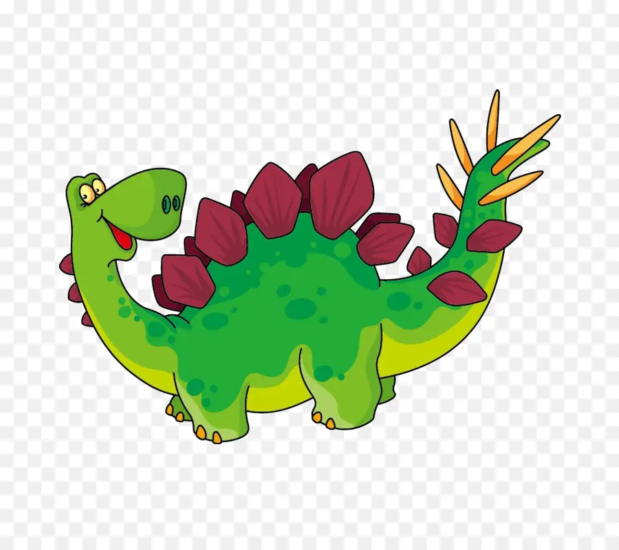 Dinossauro Verde，Estegossauro PNG